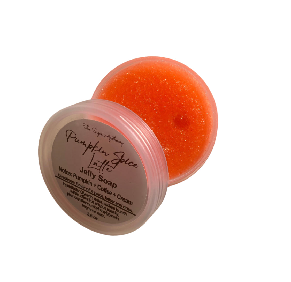 Pumpkin Spice Latte Jelly Soap