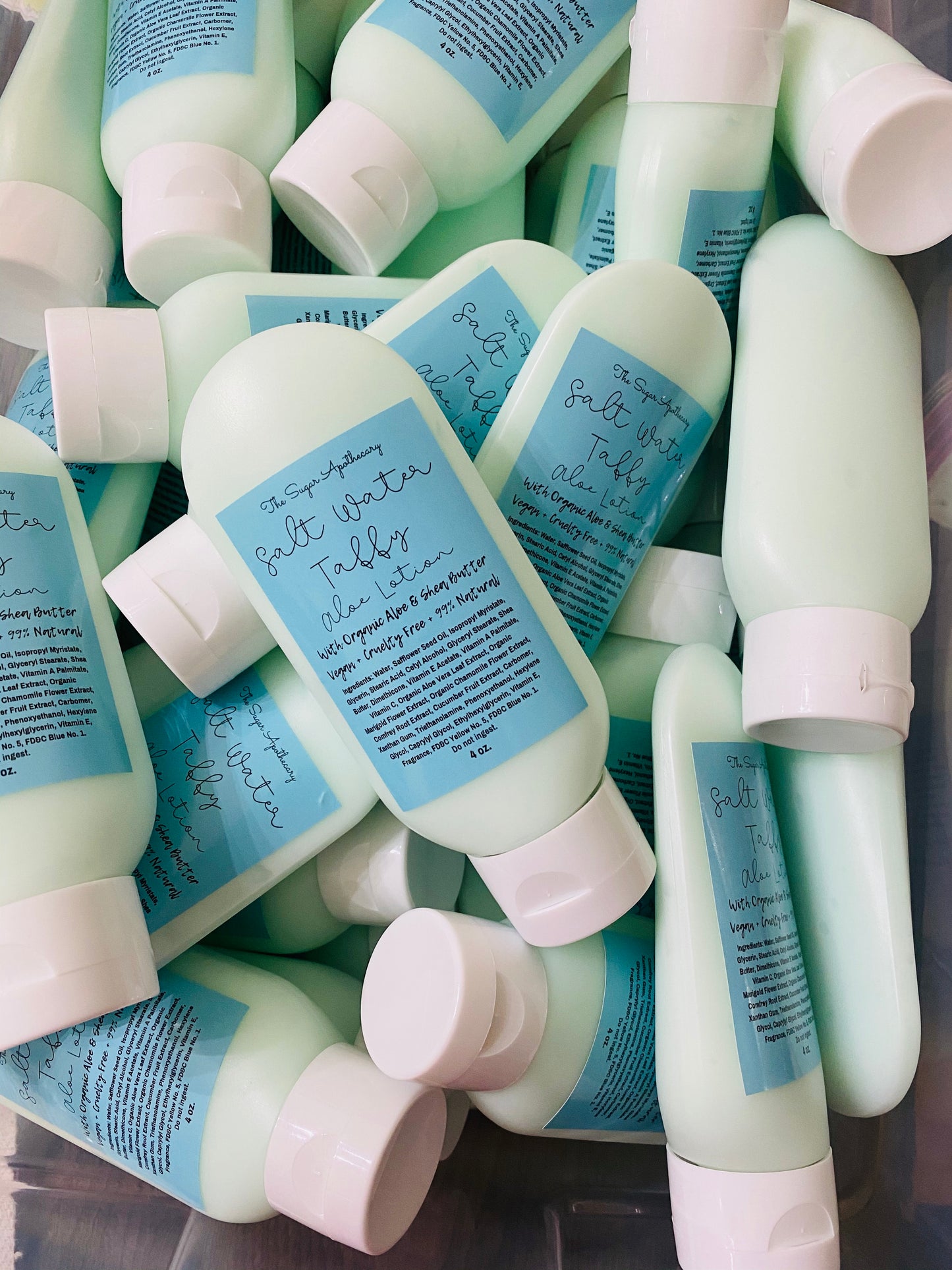 Salt Water Taffy aloe lotion