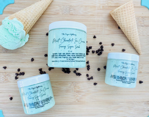 Foaming Sugar Scrubs