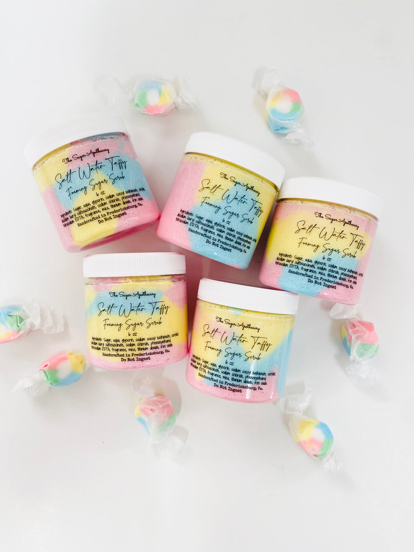 Salt water taffy