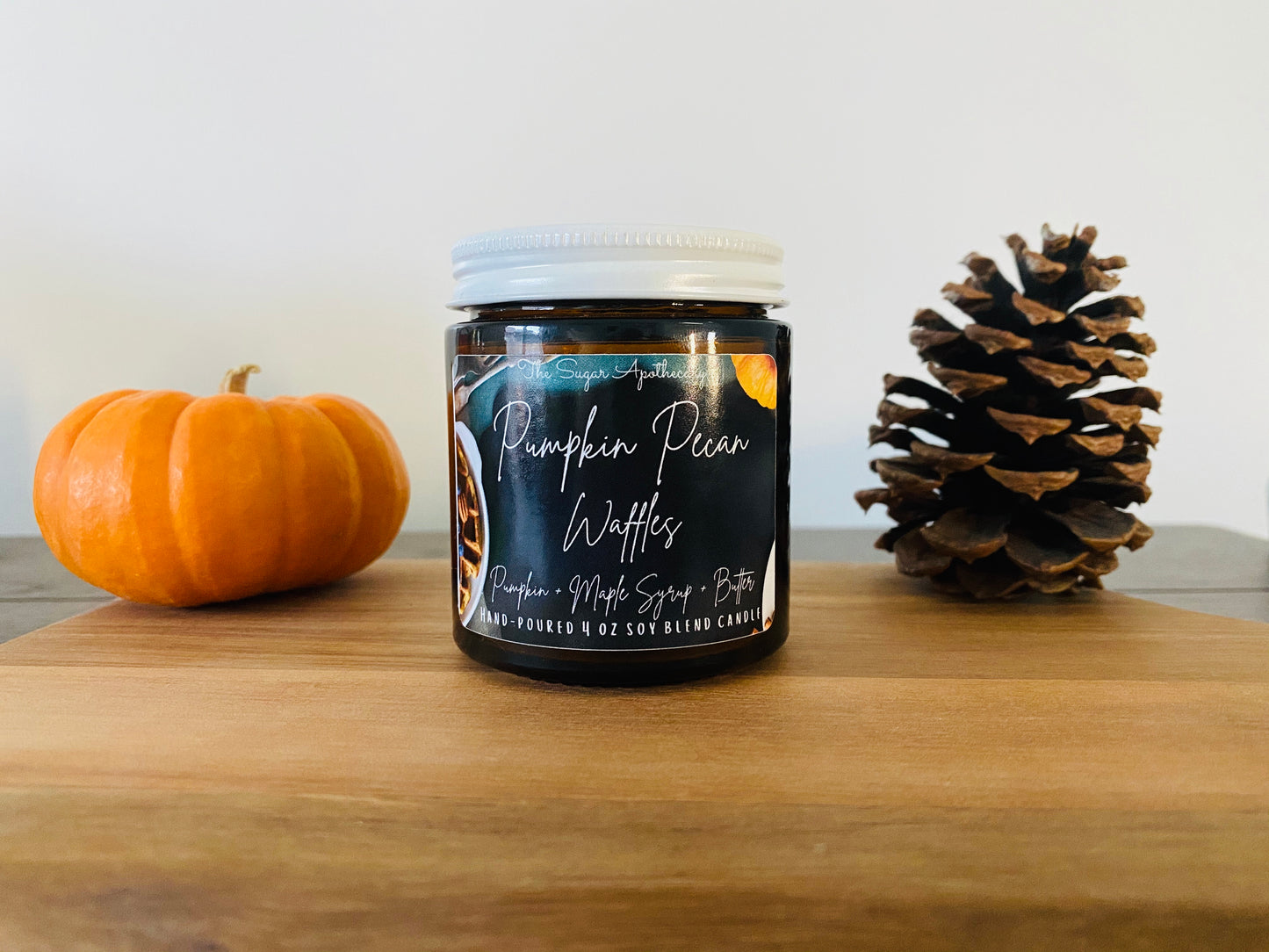 Pumpkin Pecan Waffles mini