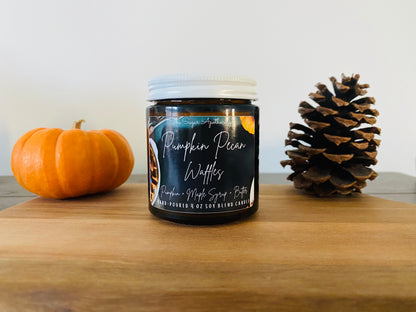 Pumpkin Pecan Waffles mini