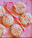 Peppermint Sugar cookies wax melt clamshell