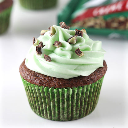 Mint Buttercream Cupcakes
